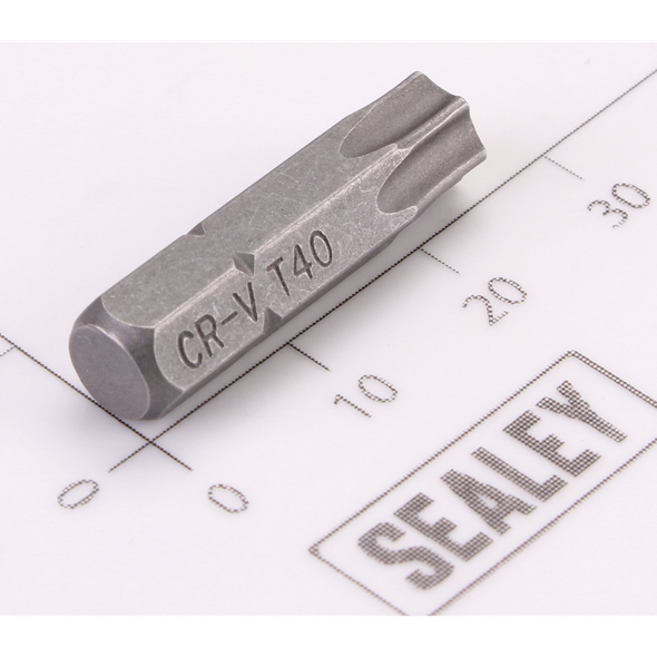 Sealey Trx-Star Bit 'Security' T40H x 25mmL (6mm Shank)