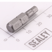 Sealey Hex Bit 'Security' H4 x 25mmL (6mm Shank) S01212.126