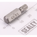 Sealey Spline Bit M5 x 25mmL (6mm Shank)