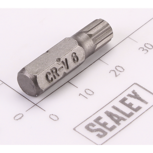 Sealey Spline Bit M6 x 25mmL (6mm Shank)