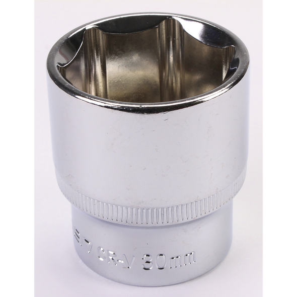 Sealey 1/2"Dr Socket 30mm (Mirror Finish)