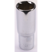 Sealey 1/2"Dr Deep Socket 22mm (Mirror Finish)