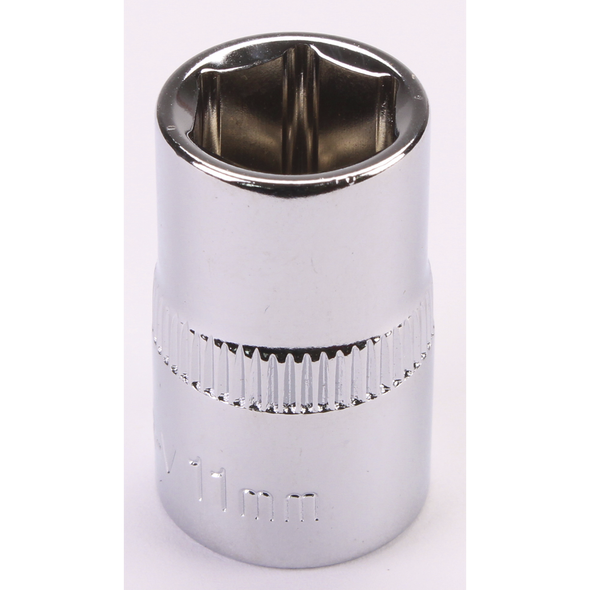 Sealey 3/8"Dr Socket 11mm (Mirror Finish)