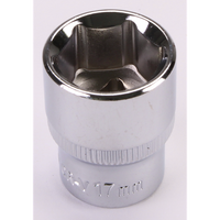 Sealey 3/8"Dr Socket 17mm (Mirror Finish) S01212.32