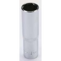 Sealey 3/8"Dr Deep Socket 13mm (Mirror Finish) S01212.38