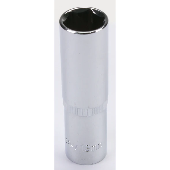 Sealey 3/8"Dr Deep Socket 13mm (Mirror Finish)
