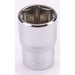 Sealey 1/4"Dr Socket 12mm (Mirror Finish)