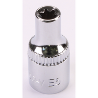 Sealey 1/4"Dr Trx-Star Socket (F) E5 (Mirror Finish) S01212.67
