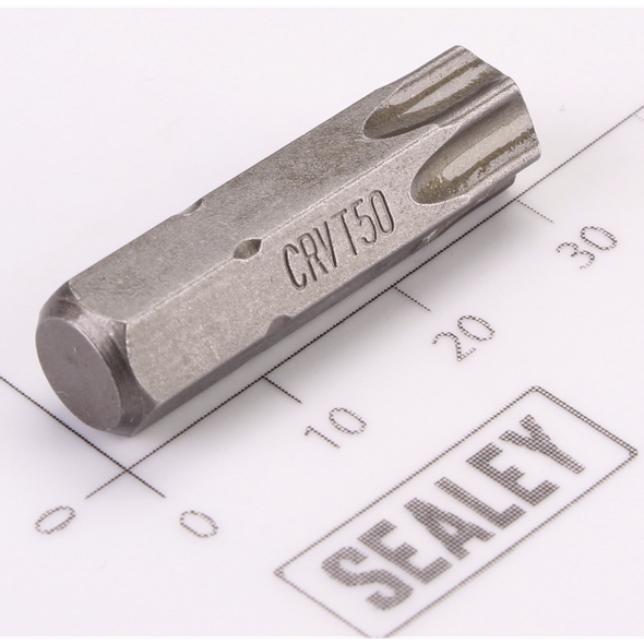 Sealey Trx-Star Bit T50 x 30mmL (8mm Shank)