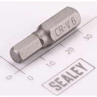 Sealey Hex Bit H6 x 30mmL (8mm Shank) S01212.96