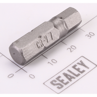 Sealey Hex Bit H7 x 30mmL (8mm Shank)