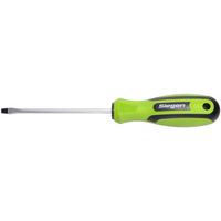 Sealey Slotted Screwdriver SL4 x 100mmL 'Green' S01213.01