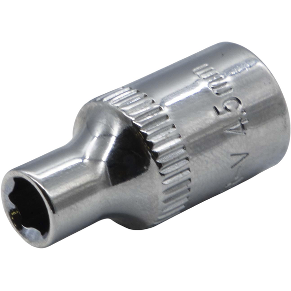 Sealey 1/4"Dr Socket 4.5mm (Mirror Finish)