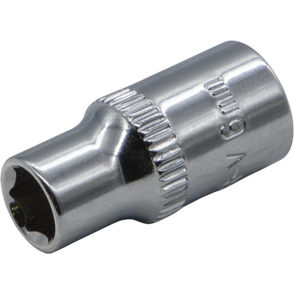 Sealey 1/4"Dr Socket 6mm (Mirror Finish)