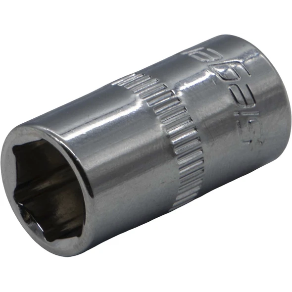 Sealey 1/4"Dr Socket 9mm (Mirror Finish)