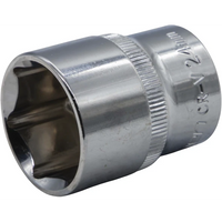 Sealey 1/2"Dr Socket 24mm (Mirror Finish) S01214.22