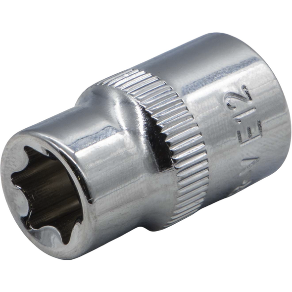 Sealey 3/8"Dr Trx-Star Socket E12 (Mirror Finish)