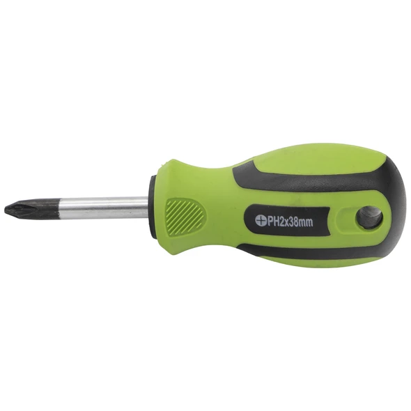 Sealey Phillips Screwdriver PH2 x 38mmL 'Green'