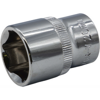 Sealey 1/2"Dr Socket 20mm (Mirror Finish) S01217.19
