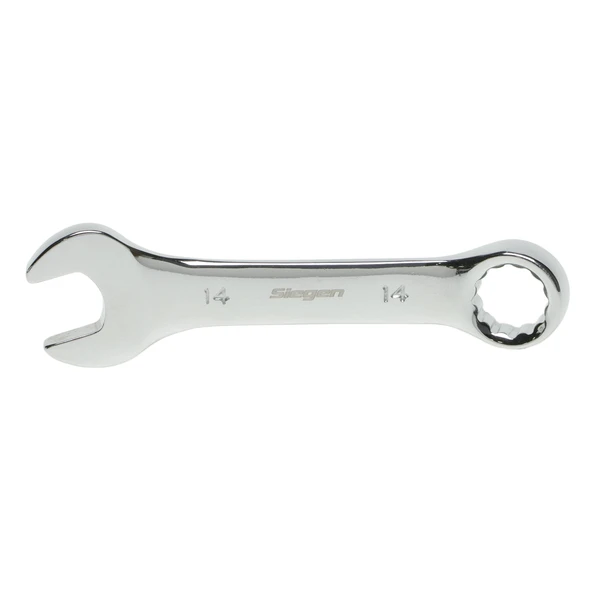 Sealey 12pt Open-End Stubby Ring Combination Wrench 14mm