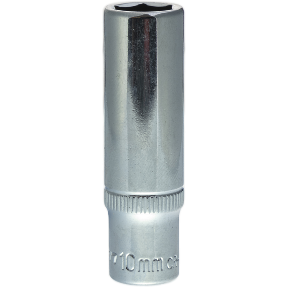 Sealey 1/4"Dr Deep Socket 10mm