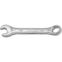 Sealey Stubby Combination Spanner 10mm (Mirror Finish) 12pt S01239-23