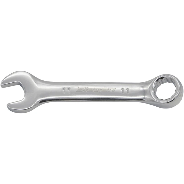 Sealey Stubby Combination Spanner 11mm (Mirror Finish) 12pt