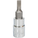 Sealey 1/4"Dr Slotted Socket Bit 4mm