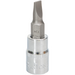Sealey 1/4"Dr Slotted Socket Bit 5mm