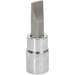 Sealey 1/4"Dr Slotted Socket Bit 7mm