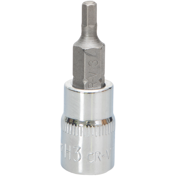 Sealey 1/4"Dr Hex Socket Bit 3mm