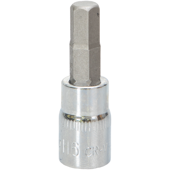 Sealey 1/4"Dr Hex Socket Bit 6mm