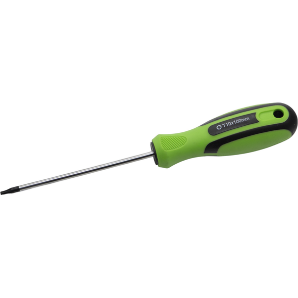 Sealey Trx-Star Screwdriver T10 x 100mml (Black/Green)