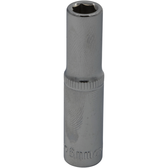 Sealey 1/4"Dr Deep Socket 6mm