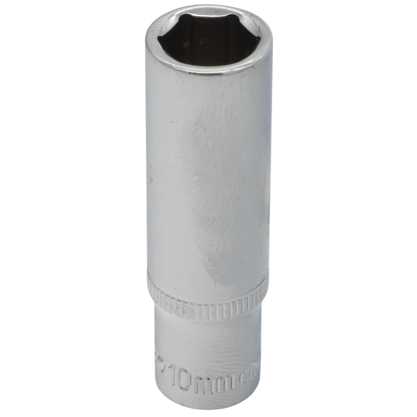 Sealey 1/4"Dr Deep Socket 10mm