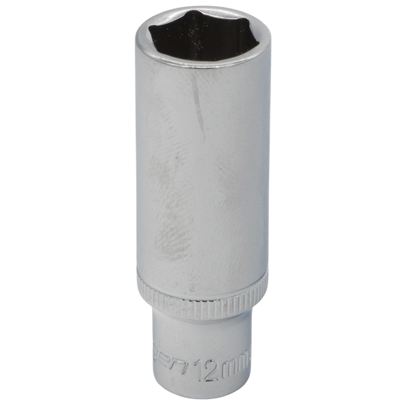 Sealey 1/4"Dr Deep Socket 12mm