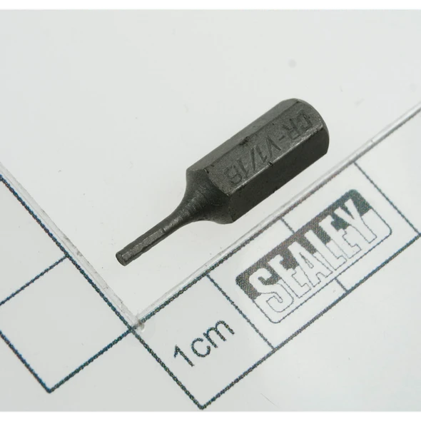 Sealey Hex bit 1/16" x 25mm short 1/4" dr.