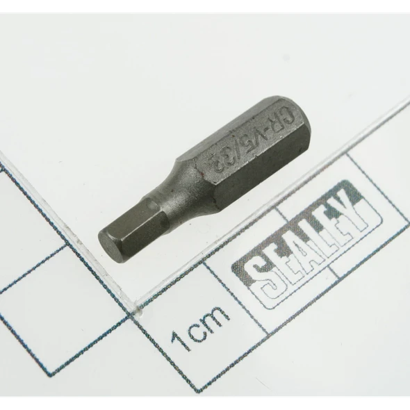 Sealey Hex bit 5/32" x 25mm short 1/4" drive