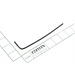 Sealey Long arm hex key 0.050"