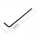 Sealey Long arm hex key 9/64"