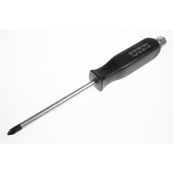 Sealey Screwdriver go-thr. phillips 2x100mm (so)