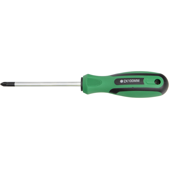 Sealey Screwdriver, Pozi PZ2 x 100mmL
