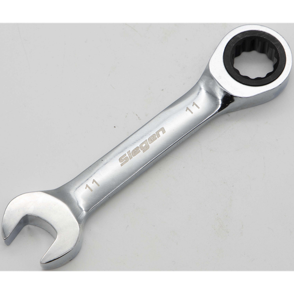 Sealey Stubby ratchet combination spanner 11mm