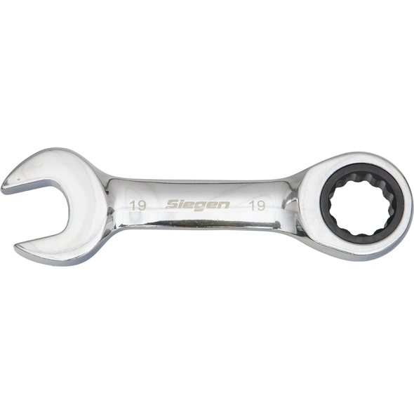 Sealey Stubby ratchet combination spanner 19mm