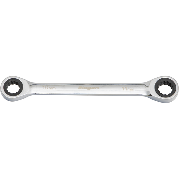 Sealey Double End Ratchet Spanner 10x11mm