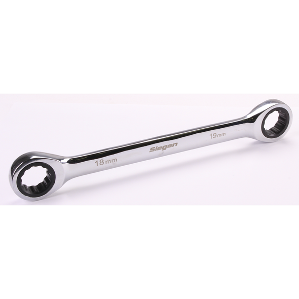 Sealey Double End Ratchet Spanner 18x19mm