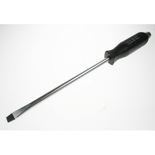 Sealey Screwdriver go-thr. slotted 9x200mm