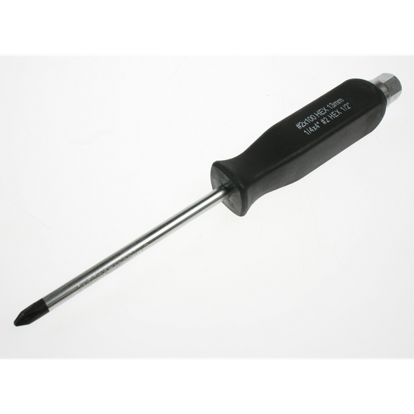 Sealey Screwdriver go-thr. phillips 2x100mm