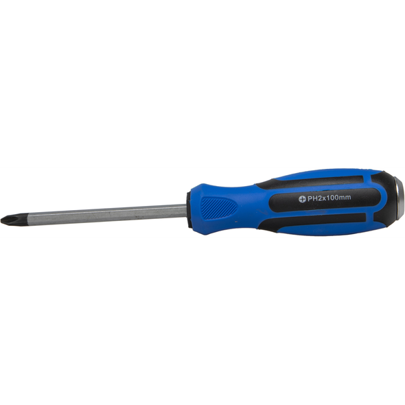 Sealey Screwdriver Hammer-Thru Phillips PH2 x 100mmL