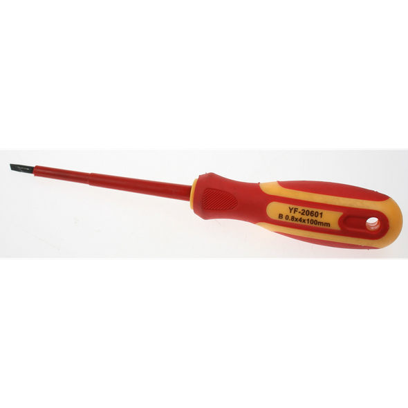 Sealey Vde screwdriver slotted 4x100